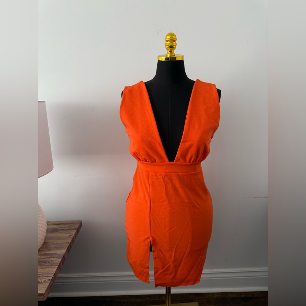 2/$30 👗 | Nasty Gal Bold Orange Dress
